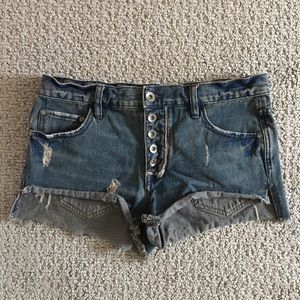 Free People Denim Shorts